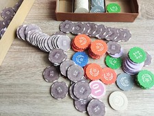 Lot Vintage of 177 Poker Chips