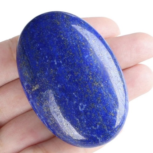 Lapis lazuli palm stones - lapis,