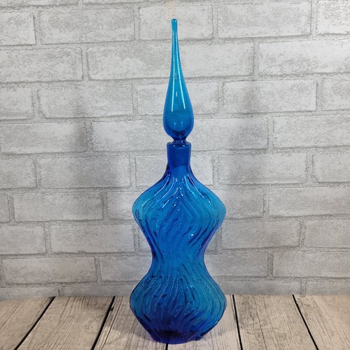 Blenko art glass - blenko, blue
