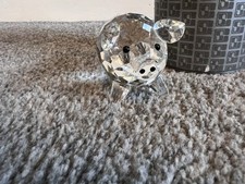 SWAROVSKI PIG LARGE CURLY
