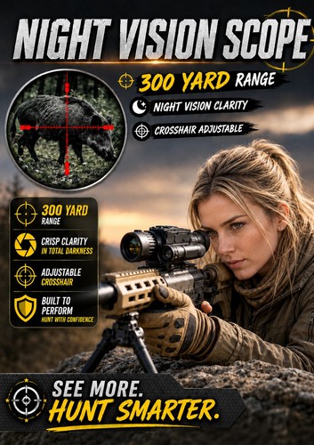 Night vision scope 300 - vision,