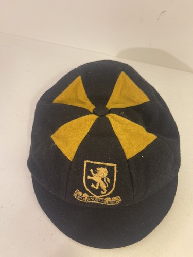 Vintage wool school cap hat - wool,