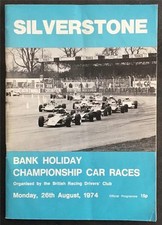 SILVERSTONE 26 Aug 1974 Bank