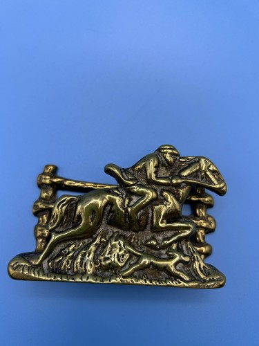 Brass letter holder horse - brass,
