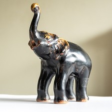 Vintage Ceramic Black Clay