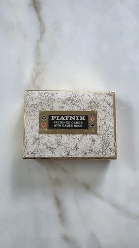 Vintage piatnik patience - vintage,