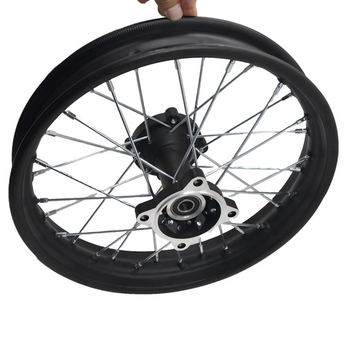 Black rear sdg - black, bike