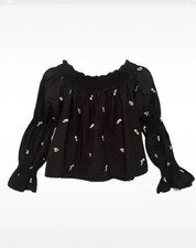 Zara Women's black cotton