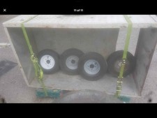 A J C LTD Trailer chassis 5 x 3 ft Aprox 150cm X 90cm  Aluminium Checker Plates