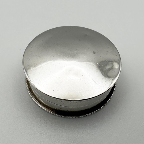 Victorian circular pill box - pill,