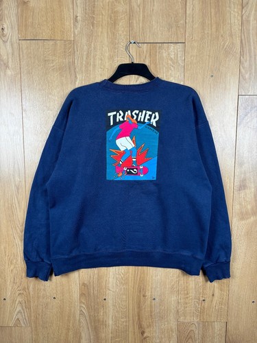Thrasher magazine navy graphic - magazine,