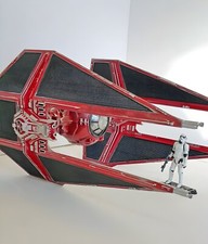 Star Wars Tie Interceptor Black Series Rogue One Rare Collectible Custom