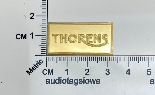 Thorens turntable logo dust - thorens,
