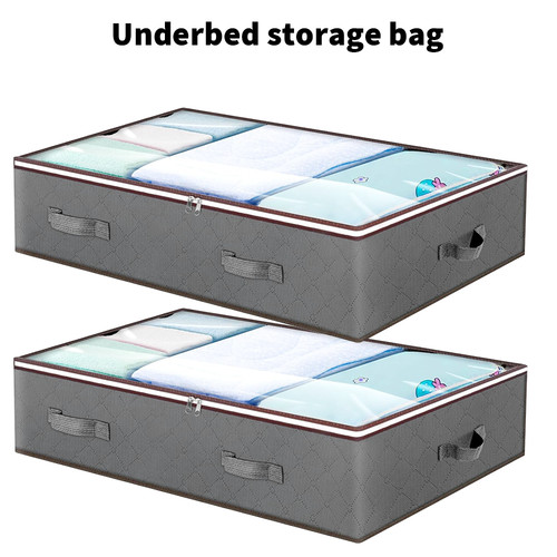 2pcs large under bed storage - 2pcs,