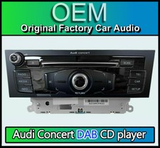 Audi Q5 DAB Radio CD player stereo, Audi Concert MEDIA 8R2035186P CQ-JA12F7AE