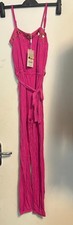 BNWT Pink Jumpsuit with gold
