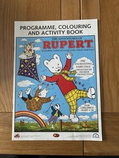 Rupert Bear Programme Colouring and Activity Book 1999 Unused Original Edition