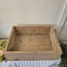 Reclaimed Vintage Wooden Seed