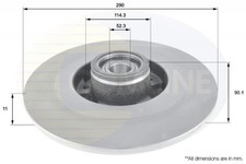 BRAKE DISCS SET BRAKING DISCS