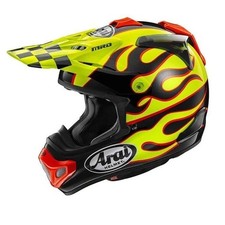 Arai MX-V Evo Yellow Flame