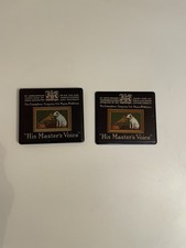 Original Vintage 'His Masters Voice' HMV Gramophone Radiogramme Badge