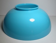 Antique 14" Blown Bristol Bue