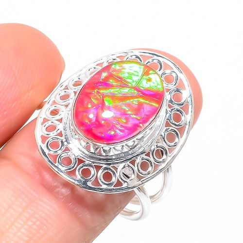 Triplet opal gemstone - gemstone, 925