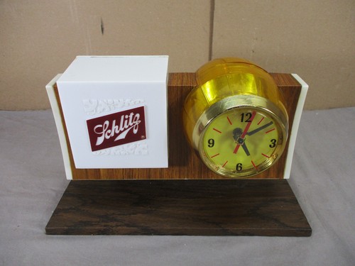 Vtg 1965 schlitz - 1965, lighted
