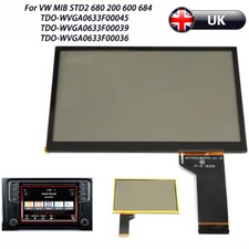 6.5" MIB STD2 680 200 600 Radio Touch Screen Digitizer TDO-WVGA0633F00045 for VW