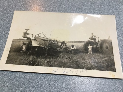 Vintage kids playing farming - playing,