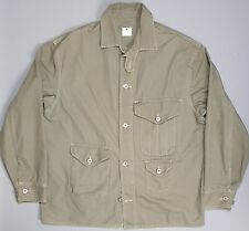 Post Overalls, Cruzer Shirt - Jacket, Men’s Medium, Heavy Drill, Sage, USA