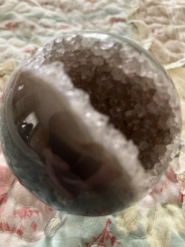 Amethyst geode sphere - amethyst, crystal