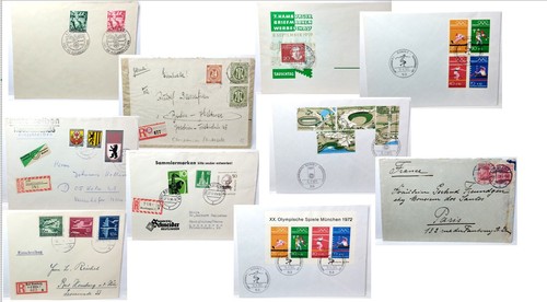 Germany postal history stamp - postal,