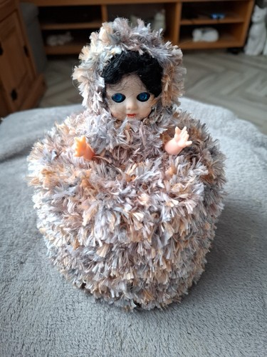 Retro hand knitted - knitted, roll
