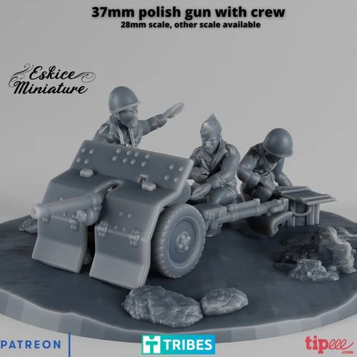 Wwii polish bofors - polish, anti