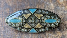 Pierre Bex Style Enamel Small Brooch