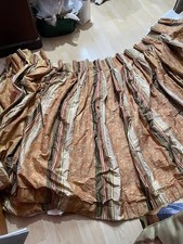 Liberty silk interlined curtains