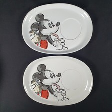 2x Disney Mickey Mouse Oval