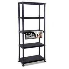 5 Tier Plastic Shelving Home