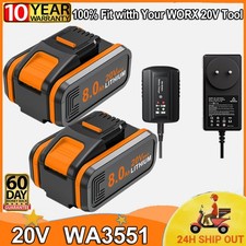 For Worx 20V Li-Ion Battery