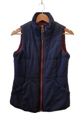 Joules Higham Padded Gilet Navy Polyester UK 8 XS Women's Vest
