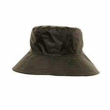 Fidra Unisex waxed Rain Bucket Hats, foldable, packable. Fast Uk Postage