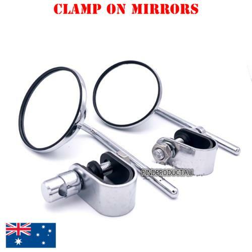 Chrome clamp round - 1",