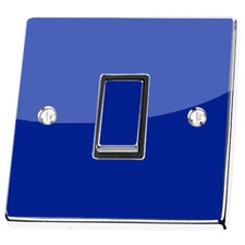 Plain Dark Blue Navy Light