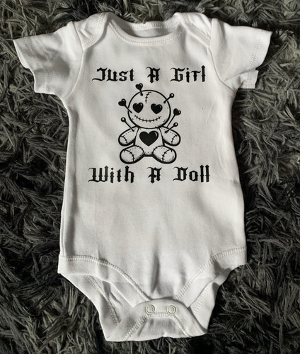 Voodoo doll baby vest - doll,