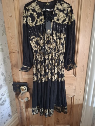 Size dress midi - 14/16, boho