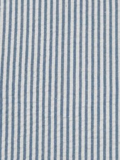 Seersucker Fabric Blue Stripe