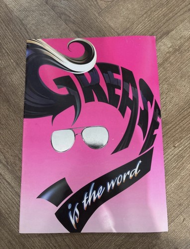 Grease musical program - musical,