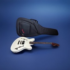 Fender Tom Delonge Starcaster Olympic White Electric Guitar with Case