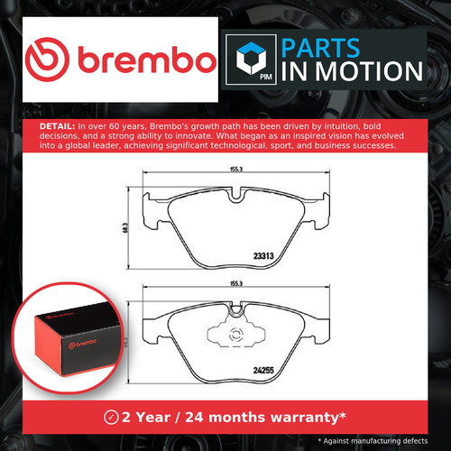 Brake pads set - x1, e84